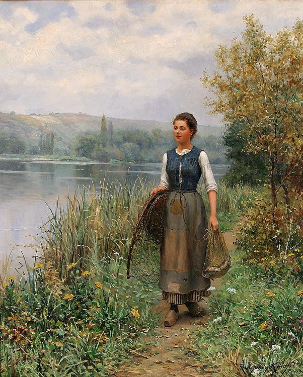 The fishman wife, Daniel Ridgeway Knight